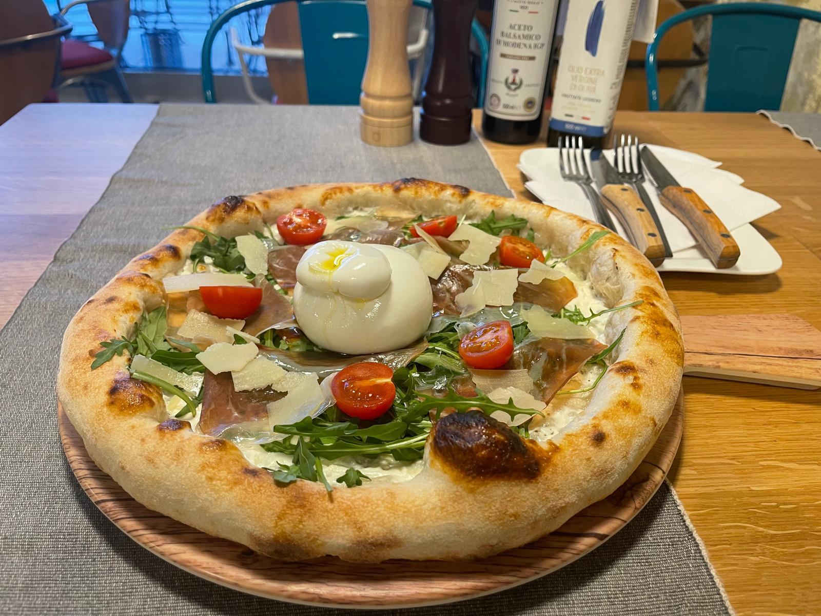 Burrata e Prosciutto di Parma